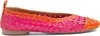 Lazamani Brisa Damen Leder-Ballerinas Fuxia Größe 38 Produktbild-Vorschau 1