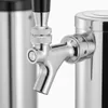 Kegerator-bierstankset, roestvrij staal, dubbele manometer, Productafbeelding-voorbeeld 4