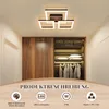 ZMH LED, lampa sufitowa w stylu retro, 38 cm, lampa Podgląd zdjęcia produktu 6