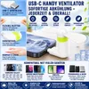 USB C Handy Ventilator für Apple IPhone 15 16 17 Pro Plus Produktbild-Vorschau 3
