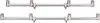 Anaconda Blaxx Goal Post Buzzer Bar ø16mm longueur 60cm Voir les images du produit 1