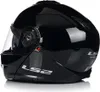 LS2 Klapphelm FF908 Strobe II Solid, schwarz, 3xl Produktbild-Vorschau 6
