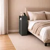 2er Set Nachttisch Beistelltisch Schwarz mit Seitenfach Produktbild-Vorschau 8