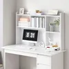 Bureau informatique, bureau avec étagères, bureau blanc Voir les images du produit 10