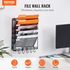 VEVOR nástenný držiak na noviny nástenný zakladač so 6 Náhľad obrázku produktu 2