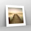 Poster - Poster ohne Rahmen - Brücke See - 30x30 cm - Wand Produktbild-Vorschau 7