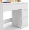 Aga Coiffeuse avec miroir et éclairage Blanc mat Voir les images du produit 9