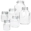 6tlg Set PRIMA Vorratsglas 1L 2L 4,25L Bügelverschluss Produktbild-Vorschau 2