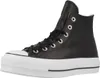 CONVERSE CHUCK TAYLOR ALL STAR PLATFORM LEATHER Čierna Náhľad obrázku produktu 1