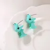 Dámské náušnice 3D modely ANIMALS LOVE Blue HIPOPOTAM Hippo Náhled obrázku produktu 7