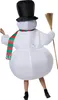dressforfun® Aufblasbares Kostüm Schneemann Produktbild-Vorschau 2