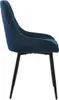 Chaise de salle à manger PARIS bleu marine - rembourrée en Voir les images du produit 8