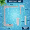 Pool Fontäne Wasserfall, verstellbarer Sprühwinkel, Produktbild-Vorschau 3
