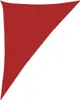 Tenda da sole 160 g/m² Rosso 4x5x6,8 m HDPE Anteprima dell’immagine prodotto 1