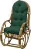 A rocking chair cushion on a white background. Anteprima dell’immagine prodotto