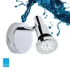 Nástěnné svítidlo LED - chromová barva - kov - 8 x 10 cm Náhled obrázku produktu 3