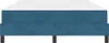 vidaXL Boxspringbett mit Matratze Dunkelblau 140 x 200 cm Produktbild-Vorschau 6