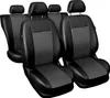 Comfort Universal Autositzbezüge - Kunsleder Komplettset Produktbild-Vorschau 1