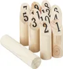 relaxdays Kubb Wikingerspiel Wurfspiel Produktbild-Vorschau 1