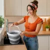 Faltbarer Eimer 5L mit Griff – tragbarer Universal Camping Produktbild-Vorschau 4