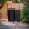 ML-Design Mülltonnenbox 1er mit Pflanzdach, Produktbild-Vorschau 8