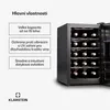 Klarstein volně stojící 1zónová vinotéka, malá vinotéka, Náhled obrázku produktu 2