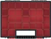 Organizer in plastica 21 scatole rosse NORB 399x303x50 Anteprima dell’immagine prodotto 14