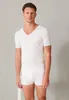 Schiesser Herren T-shirt V-Ausschnitt 7  schwarz Stück Produktbild-Vorschau 4