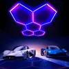 5er-Pack Hexagon LED Deckenleuchte, 200W RGB Dekolicht Produktbild-Vorschau 3