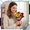 Kytice, slunečnice, mýdlo, červená růže, elegantní dárek Náhled obrázku produktu 6