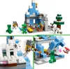 LEGO 21243 Minecraft Die Vereisten Gipfel, Set mit Steve-, Produktbild-Vorschau 4