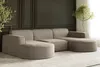 Kaiser Möbel Ecksofa, Sofa U form, Couch U form MODENA U Produktbild-Vorschau 1