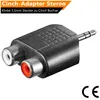Adattatore cinch Wentronic, presa AUX jack 3,5 mm a 2x Anteprima dell’immagine prodotto 2