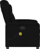 vidaXL Massagesessel Schwarz Stoff Produktbild-Vorschau 3