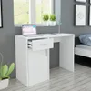 vidaXL Psací stůl se zásuvkou a skříňkou bílý 100x40x73 cm Náhled obrázku produktu 2