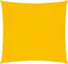 vidaXL Voile d'ombrage Oxford Tissu Carré 2x2 m Jaune Voir les images du produit 1