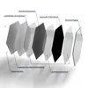 DEQORI Magnettafel Glas 55x48 cm 6-eckig 'Schwarz' Produktbild-Vorschau 7