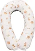 Baby Safari Musselin & Olive Velvet V-förmige Kissen Produktbild-Vorschau 3