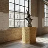 Colonne décorative en OSB, colonne de fleurs pour le salon, Voir les images du produit 5