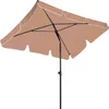 STILISTA Parasol balkonowy składany, 200 x 125 cm, brązowy Podgląd zdjęcia produktu 1