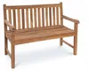 Linder Exclusiv Massive Teakholzbank Picadelly 120 cm Produktbild-Vorschau 1