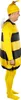A person wearing a bee costume, shown from the side. Produktbild-Vorschau