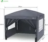 VOUNOT® Pavillon 3x3m mit 4 Seitenteilen & 4 Sandsäcke, Pop Produktbild-Vorschau 3