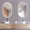 HOKO Badspiegel 60x100cm Antibeschlag Wandspiegel Oval mit Produktbild-Vorschau 7