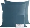 Komfortec 100% Baumwolle Kissenbezüge 2er Set 40x40 cm, Produktbild-Vorschau 1