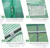 Outsunny Serre Tunnel de Jardin 10,5 m² dim. 3,5L x 3l x 2H Voir les images du produit 4