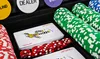 Mega pokerová súprava - 500 žetónov + 2 balíčky + kocky + Náhľad obrázku produktu 10