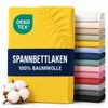 Komfortec Jersey Spannbettlaken 120x200 cm, 100% Baumwolle, Produktbild-Vorschau 1