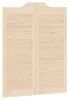 vidaXL : 2 portes battantes, 100 x 40 cm, en bois massif de Voir les images du produit 7