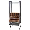 Portabottiglie HWC-C91, mobile bar portabottiglie per 10 Anteprima dell’immagine prodotto 2
